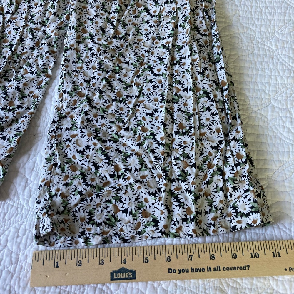 Floral Print Wide-Leg Pants - Picture 6 of 12